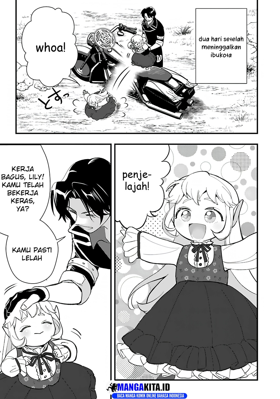 Urenokori no Dorei Elf wo Hirotta no de, Musume ni suru Koto ni shita Chapter 13.2 Bahasa Indonesia