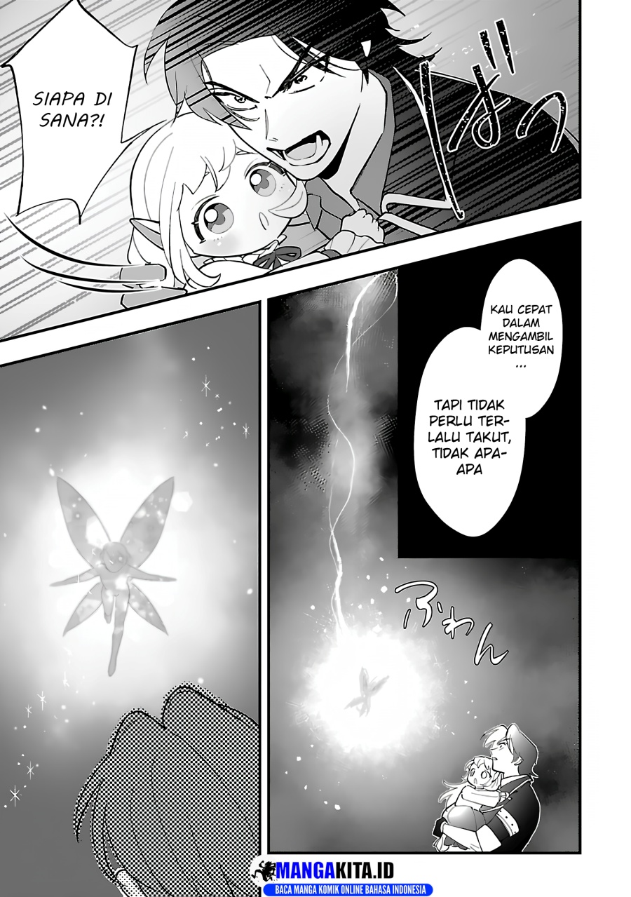 Urenokori no Dorei Elf wo Hirotta no de, Musume ni suru Koto ni shita Chapter 13.2 Bahasa Indonesia