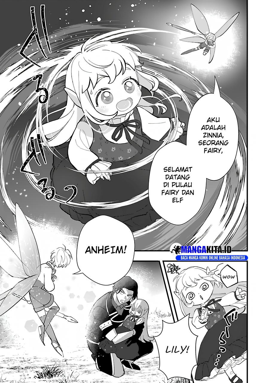Urenokori no Dorei Elf wo Hirotta no de, Musume ni suru Koto ni shita Chapter 13.2 Bahasa Indonesia