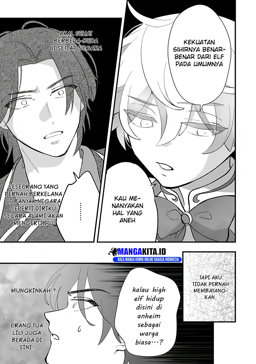 Urenokori no Dorei Elf wo Hirotta no de, Musume ni suru Koto ni shita Chapter 13.2 Bahasa Indonesia