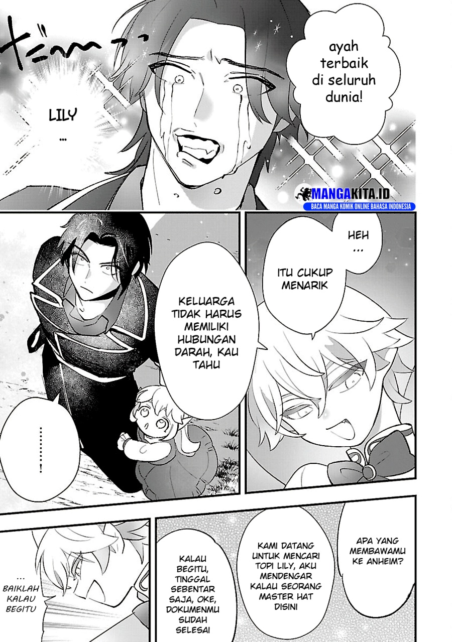 Urenokori no Dorei Elf wo Hirotta no de, Musume ni suru Koto ni shita Chapter 14.1 Bahasa Indonesia