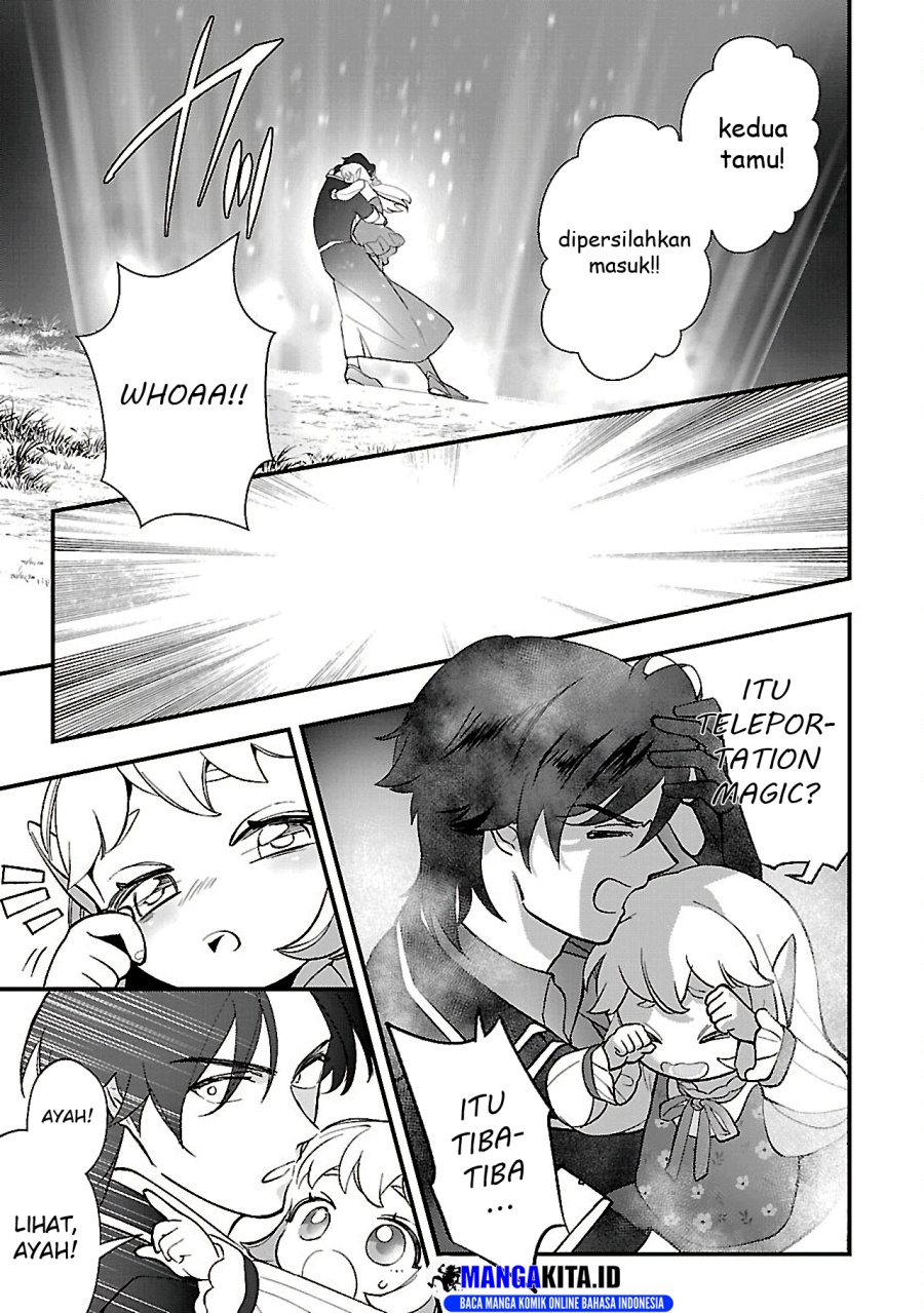 Urenokori no Dorei Elf wo Hirotta no de, Musume ni suru Koto ni shita Chapter 14.1 Bahasa Indonesia