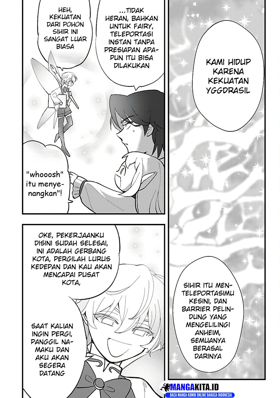 Urenokori no Dorei Elf wo Hirotta no de, Musume ni suru Koto ni shita Chapter 14.1 Bahasa Indonesia
