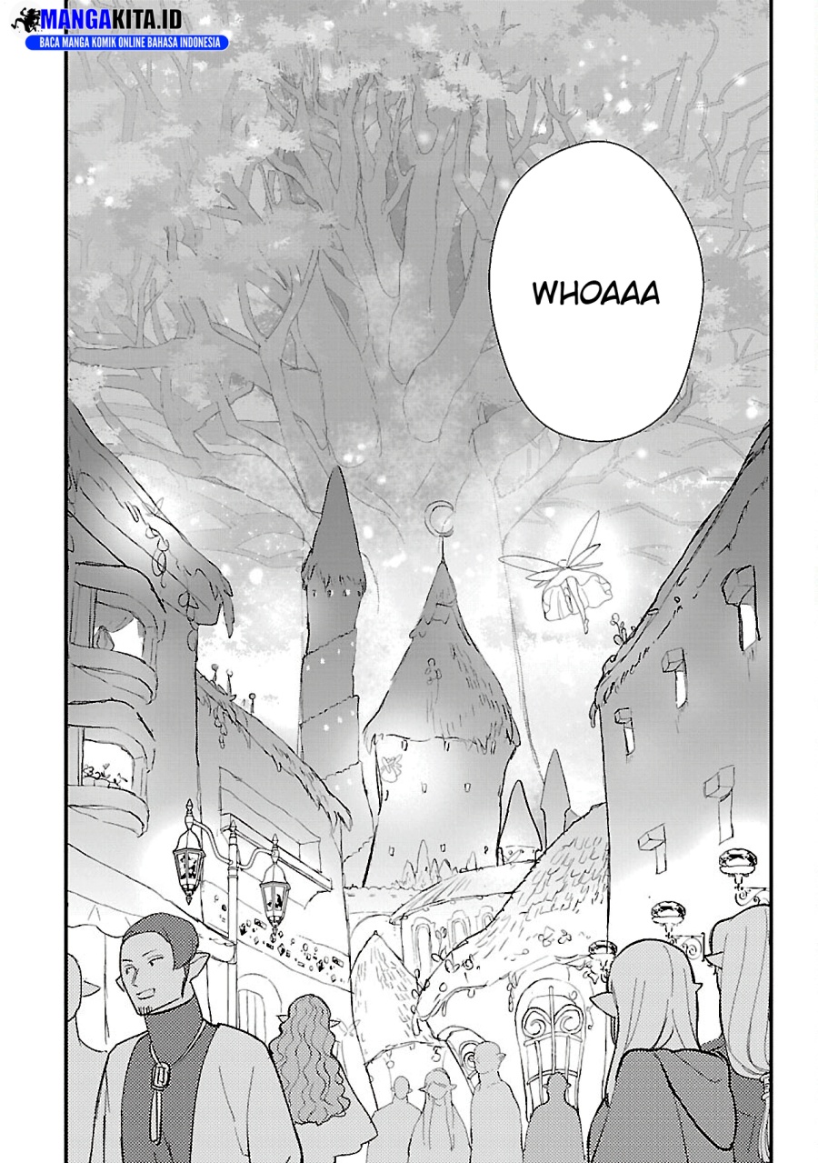 Urenokori no Dorei Elf wo Hirotta no de, Musume ni suru Koto ni shita Chapter 14.1 Bahasa Indonesia