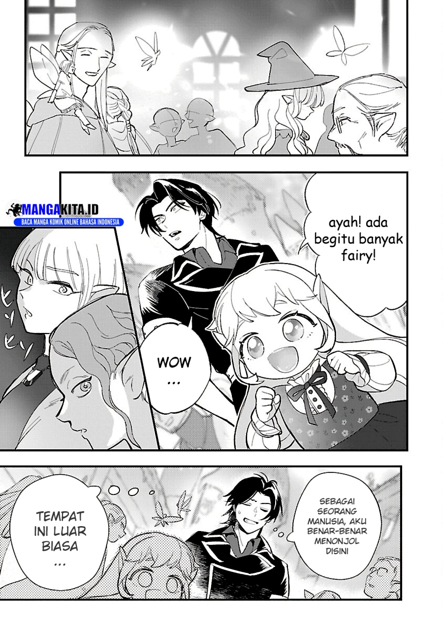 Urenokori no Dorei Elf wo Hirotta no de, Musume ni suru Koto ni shita Chapter 14.1 Bahasa Indonesia