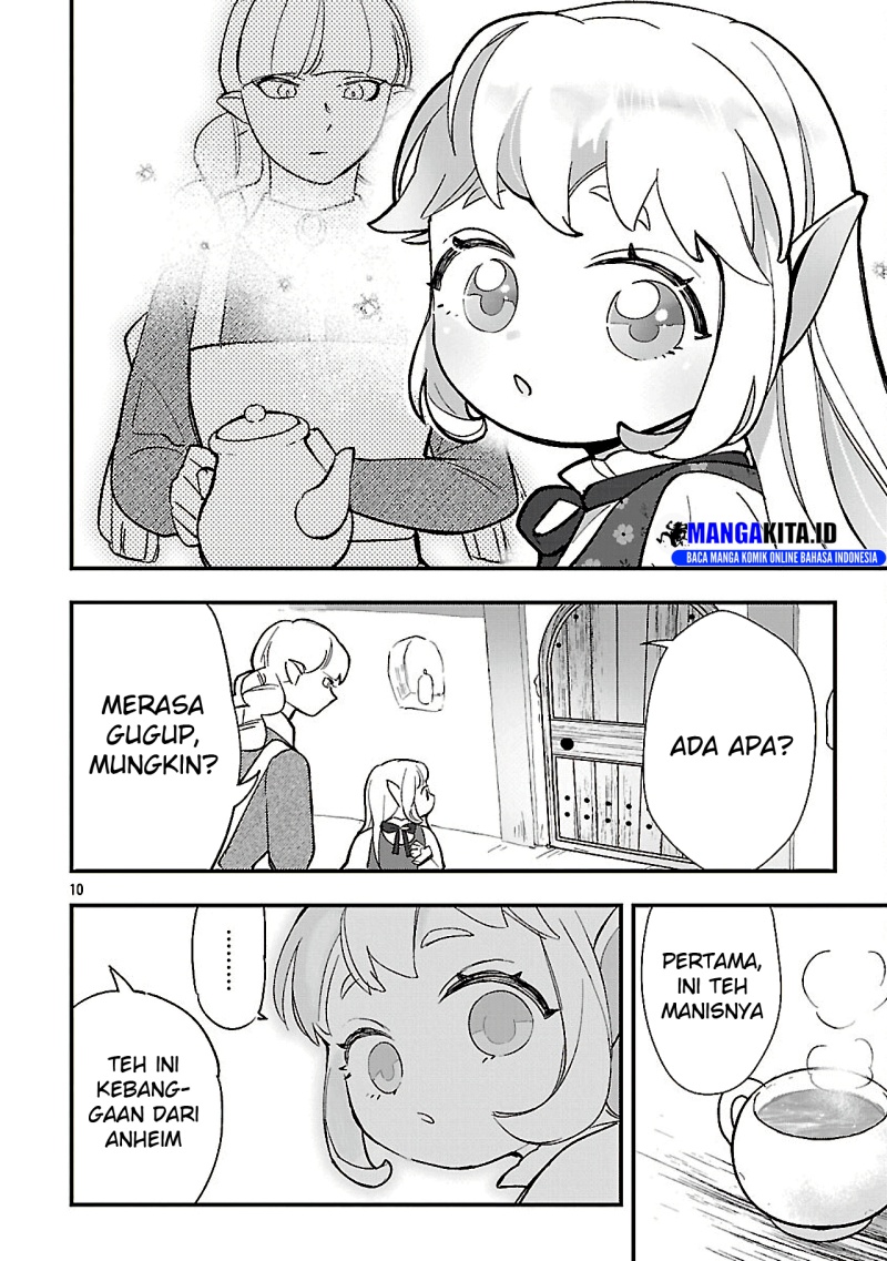 Urenokori no Dorei Elf wo Hirotta no de, Musume ni suru Koto ni shita Chapter 15.1 Bahasa Indonesia