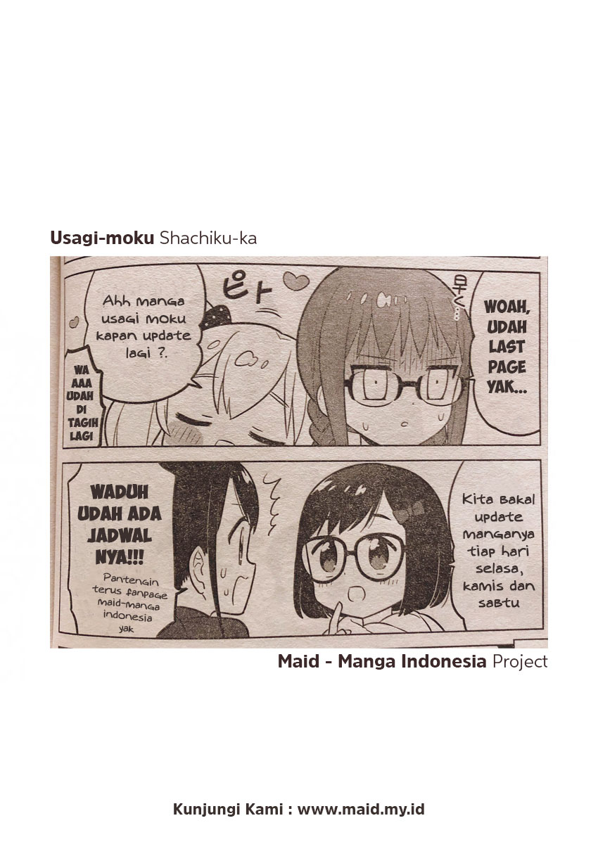 Usagi-moku Shachiku-ka chapter 9