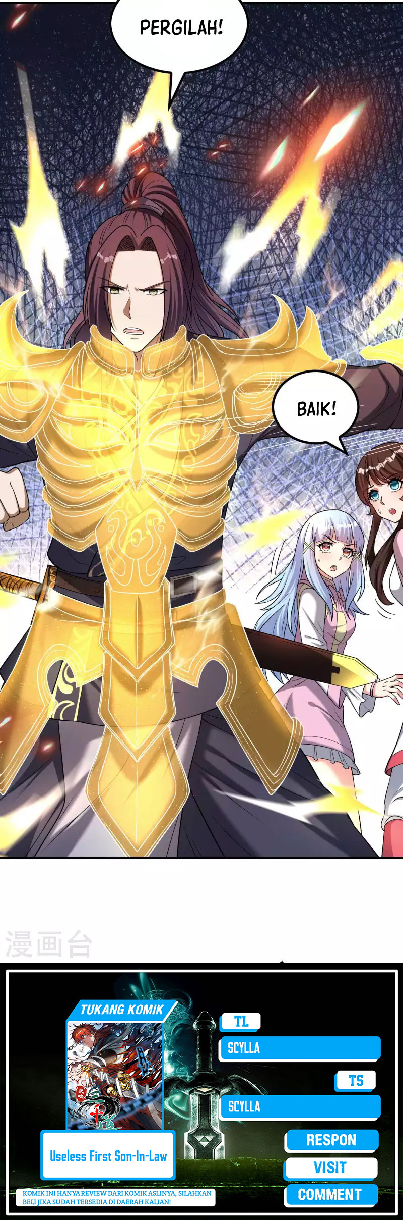 Useless First Son-In-Law Chapter 159 Bahasa Indonesia