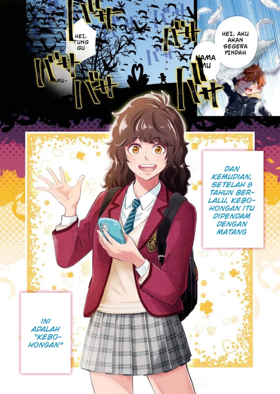 Uso kara Deta Makoto Chapter 01 Bahasa Indonesia