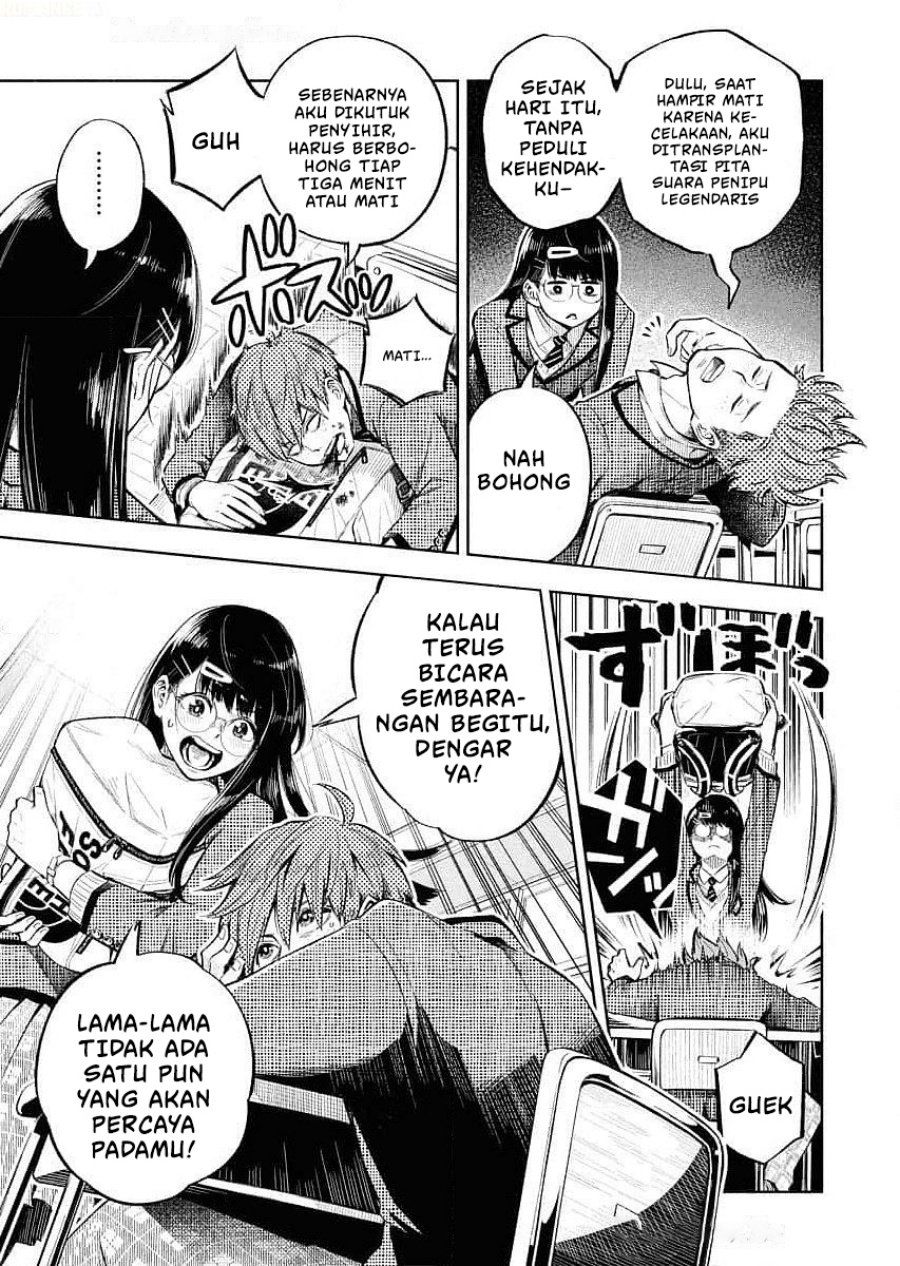 Uso kara Deta Makoto Chapter 01 Bahasa Indonesia