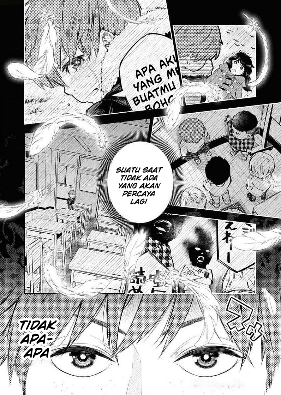 Uso kara Deta Makoto Chapter 01 Bahasa Indonesia