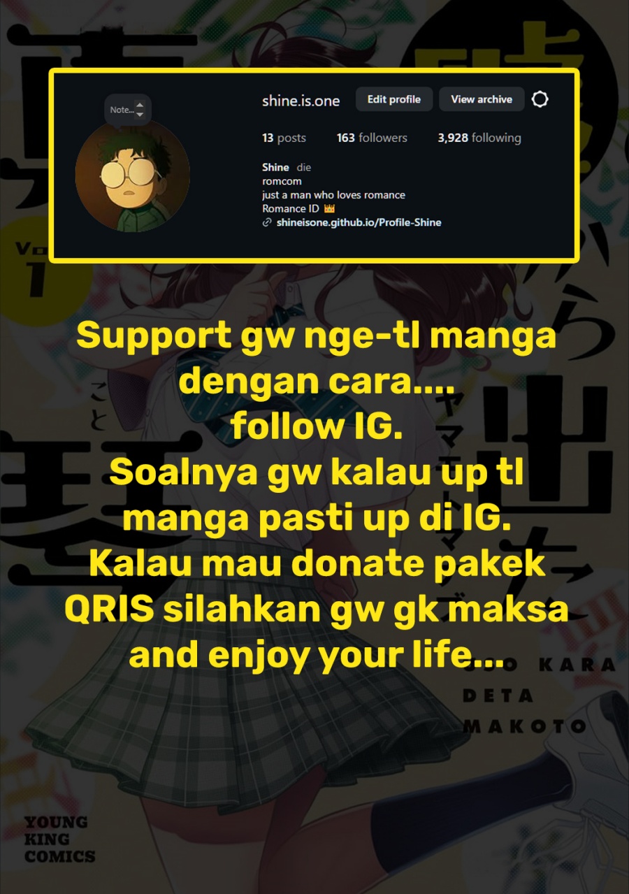 Uso kara Deta Makoto Chapter 01 Bahasa Indonesia