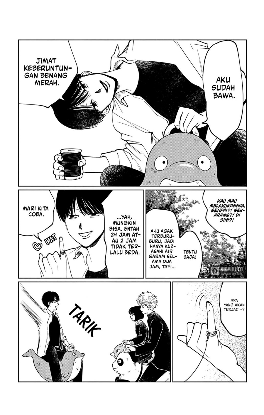 Utsuranain desu chapter 9