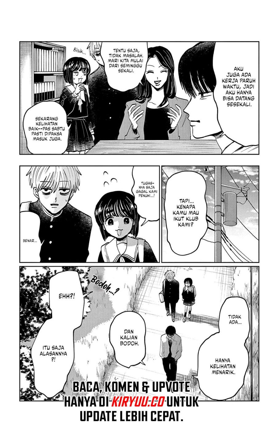 Utsuranain desu Chapter 10 Bahasa Indonesia