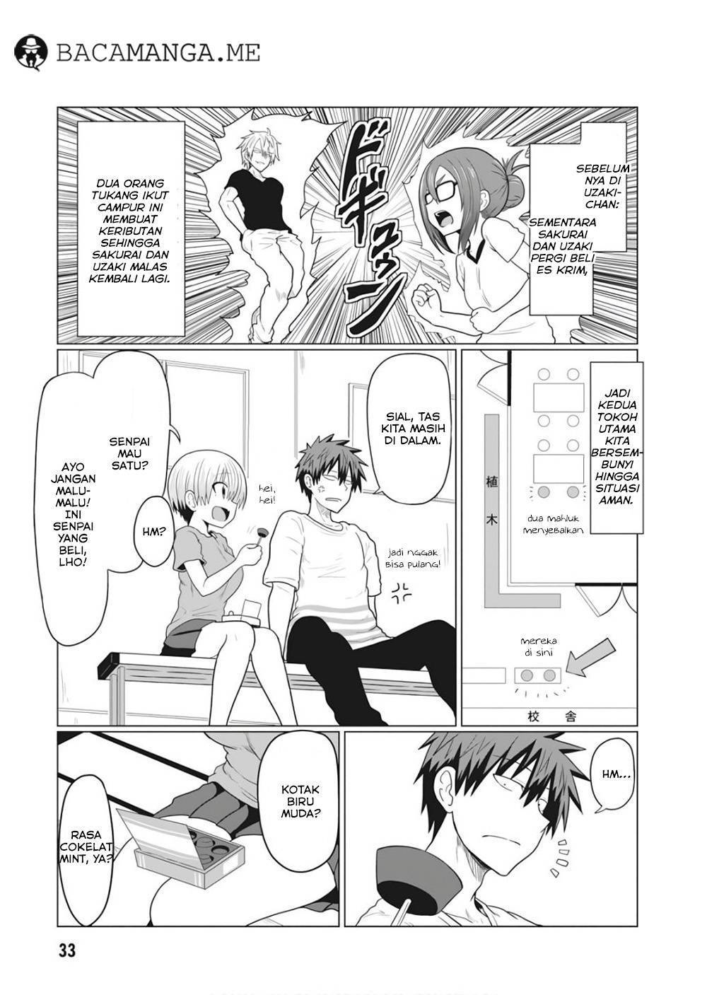 Uzaki-chan wa Asobitai! Chapter 17 Bahasa Indonesia