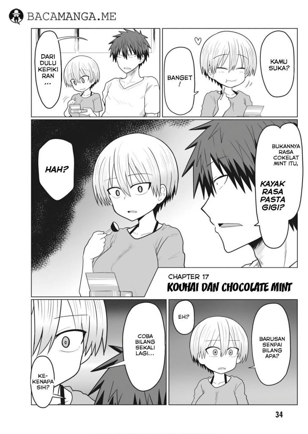 Uzaki-chan wa Asobitai! Chapter 17 Bahasa Indonesia