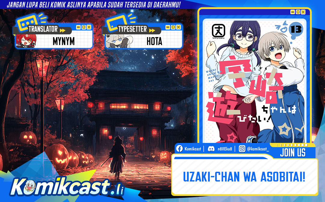 Uzaki-chan wa Asobitai! Chapter 126 Bahasa Indonesia