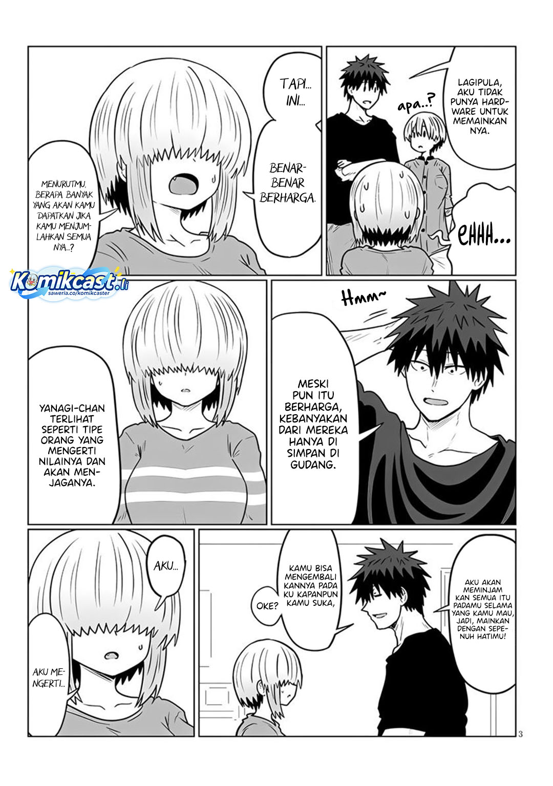 Uzaki-chan wa Asobitai! Chapter 126 Bahasa Indonesia