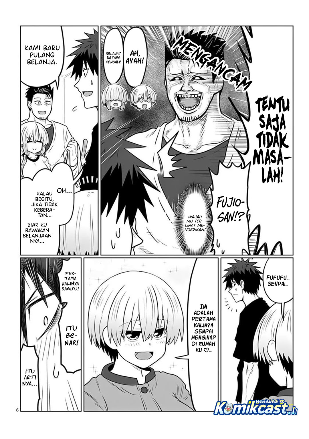 Uzaki-chan wa Asobitai! Chapter 126 Bahasa Indonesia