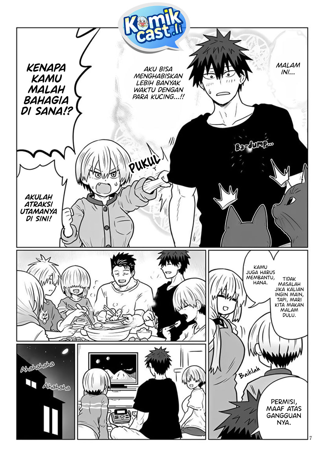 Uzaki-chan wa Asobitai! Chapter 126 Bahasa Indonesia