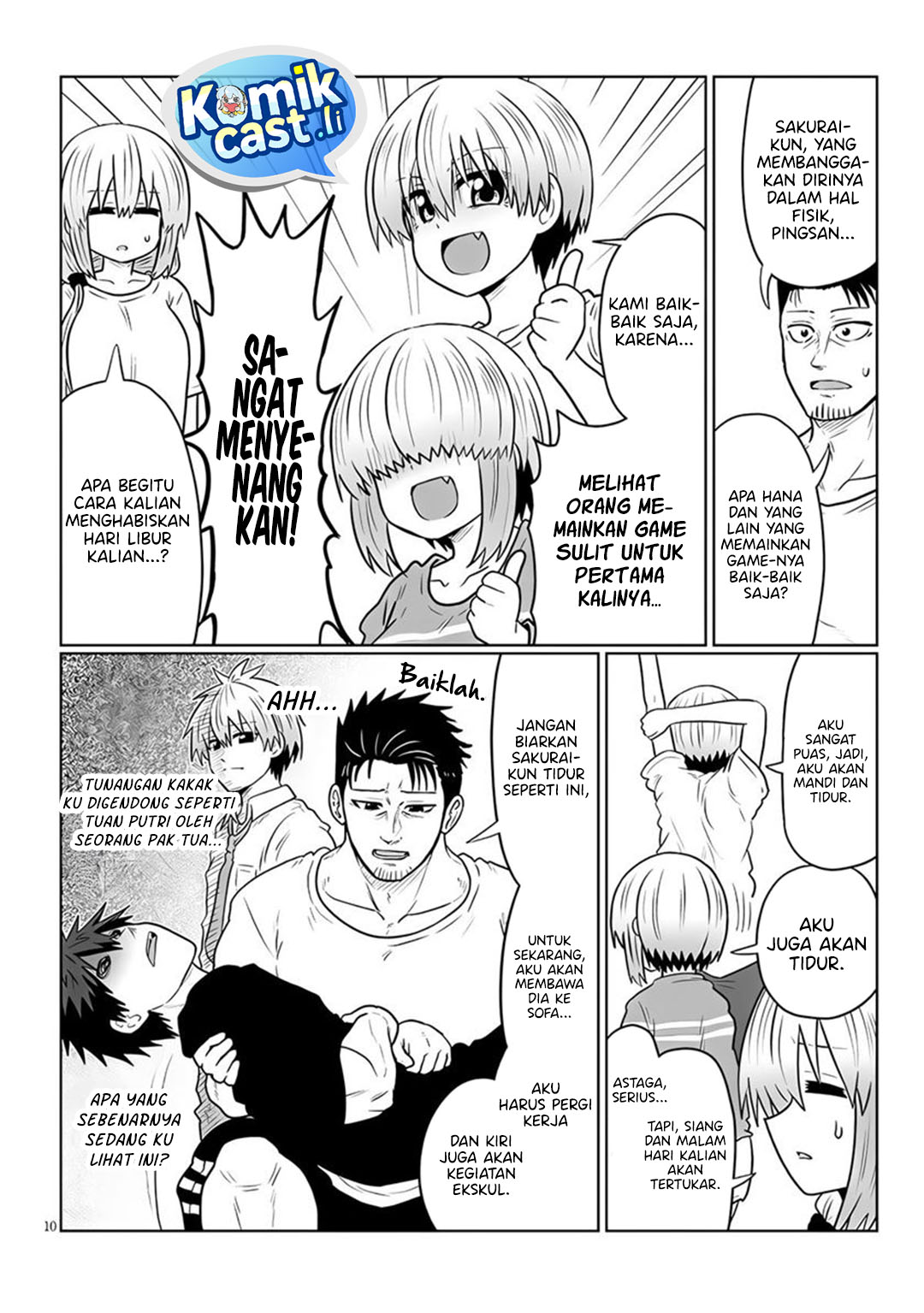 Uzaki-chan wa Asobitai! Chapter 126 Bahasa Indonesia