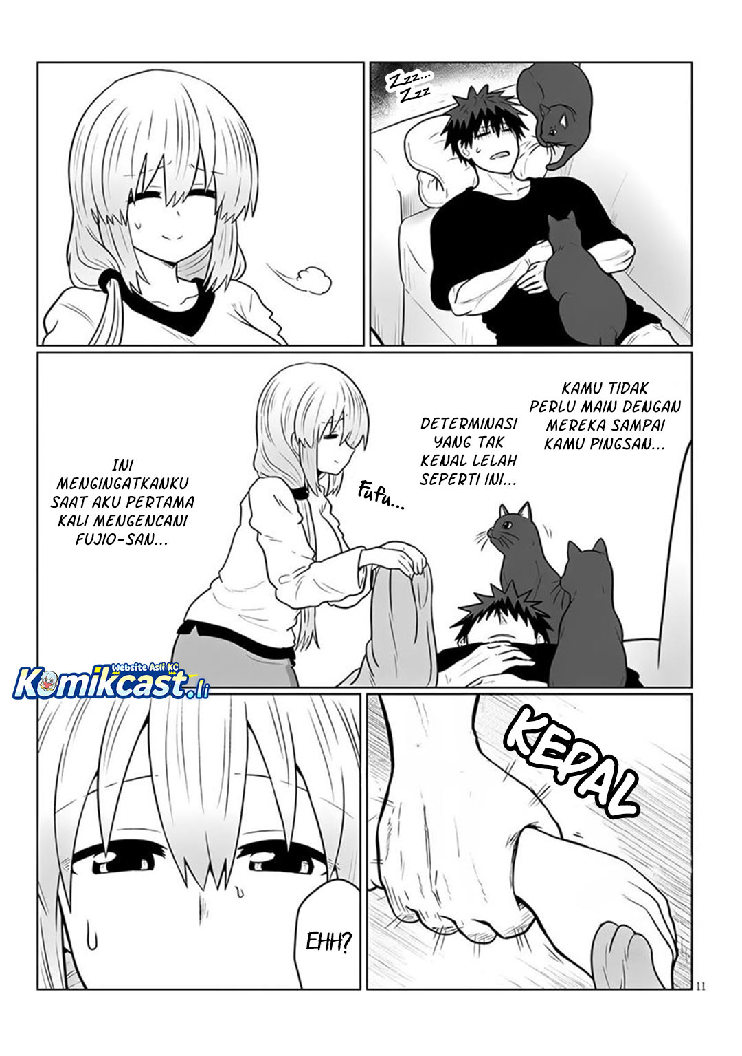 Uzaki-chan wa Asobitai! Chapter 126 Bahasa Indonesia