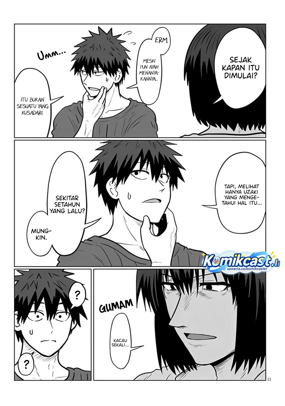 Uzaki-chan wa Asobitai! Chapter 128 Bahasa Indonesia