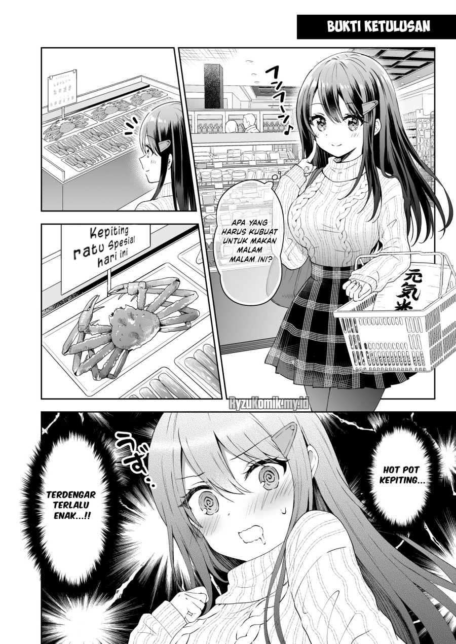 Uzuuzu Shiteiru Kurouzu-san Chapter 03 Bahasa Indonesia