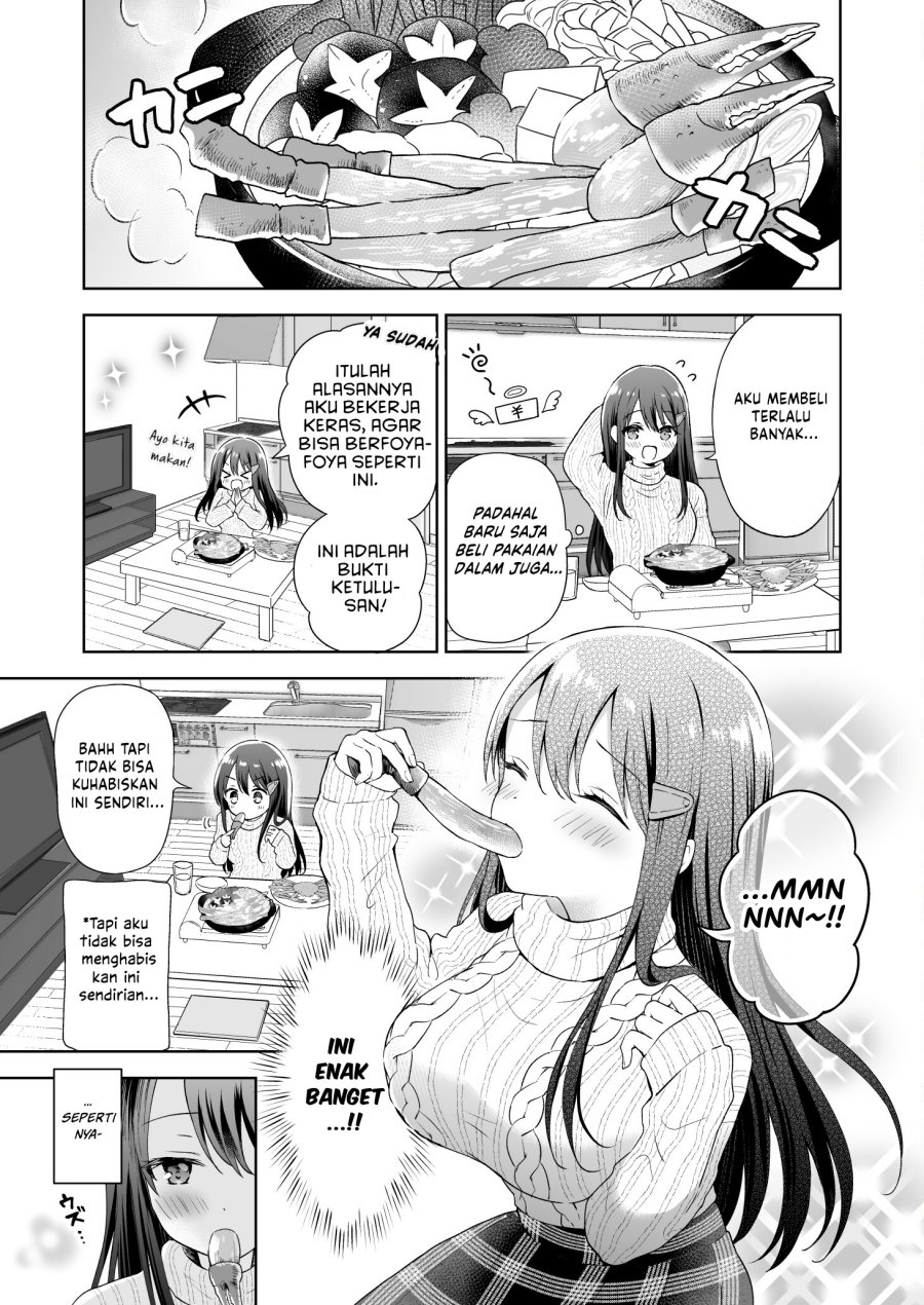 Uzuuzu Shiteiru Kurouzu-san Chapter 03 Bahasa Indonesia
