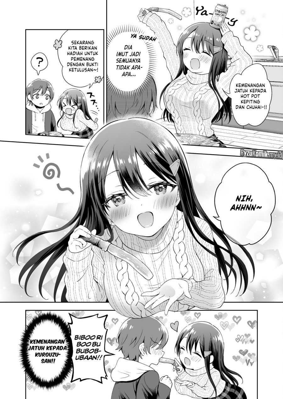 Uzuuzu Shiteiru Kurouzu-san Chapter 03 Bahasa Indonesia