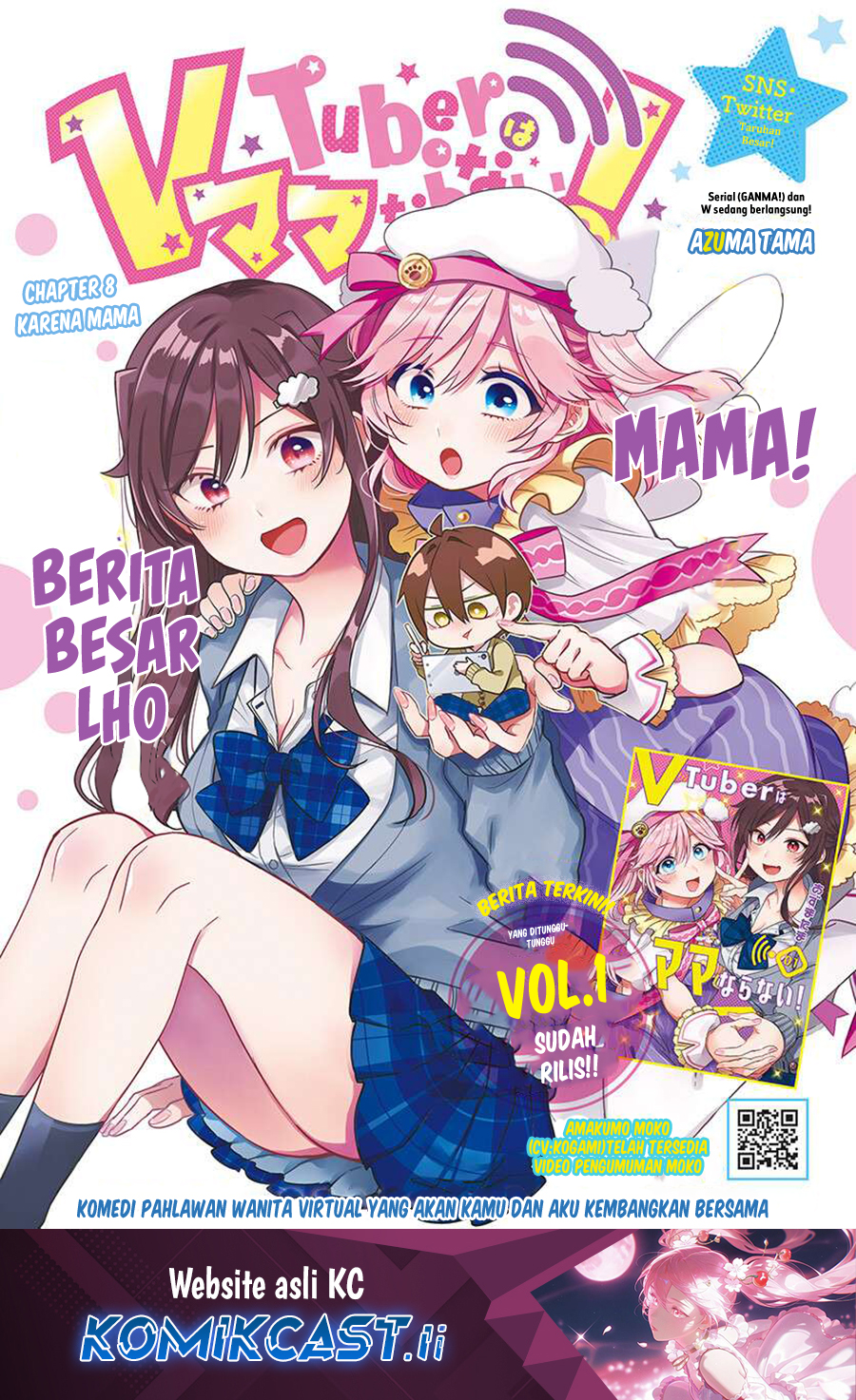 VTuber wa Mama Naranai! chapter 8