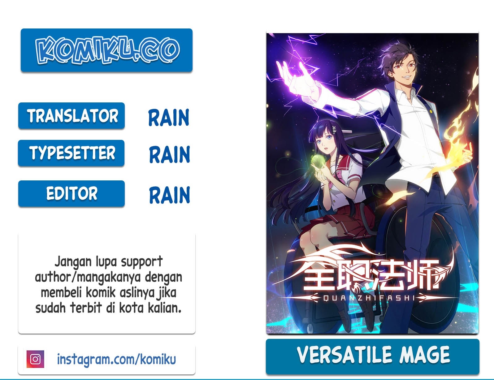 Versatile Mage Chapter 344 Bahasa Indonesia