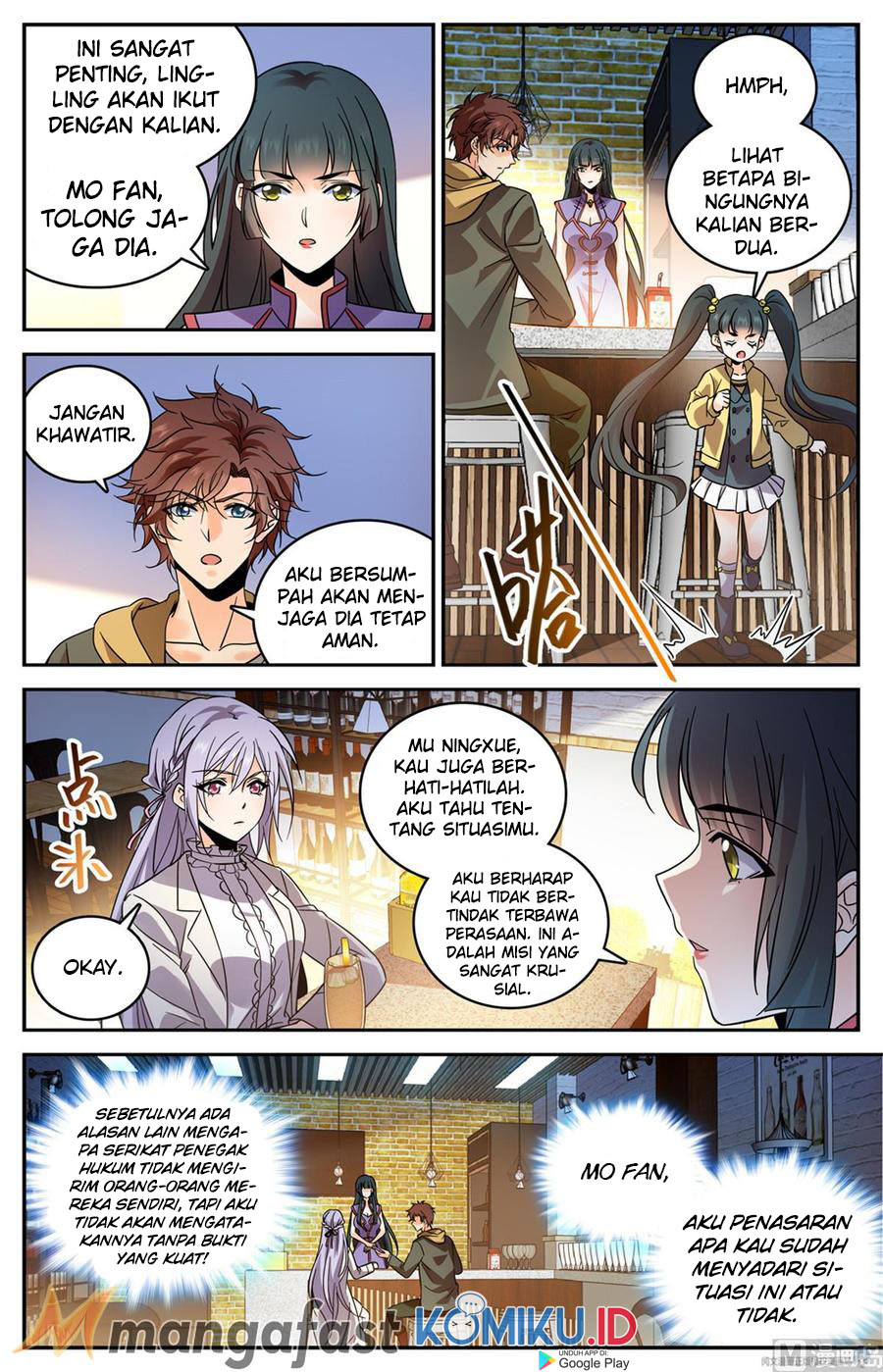 Versatile Mage Chapter 544 Bahasa Indonesia