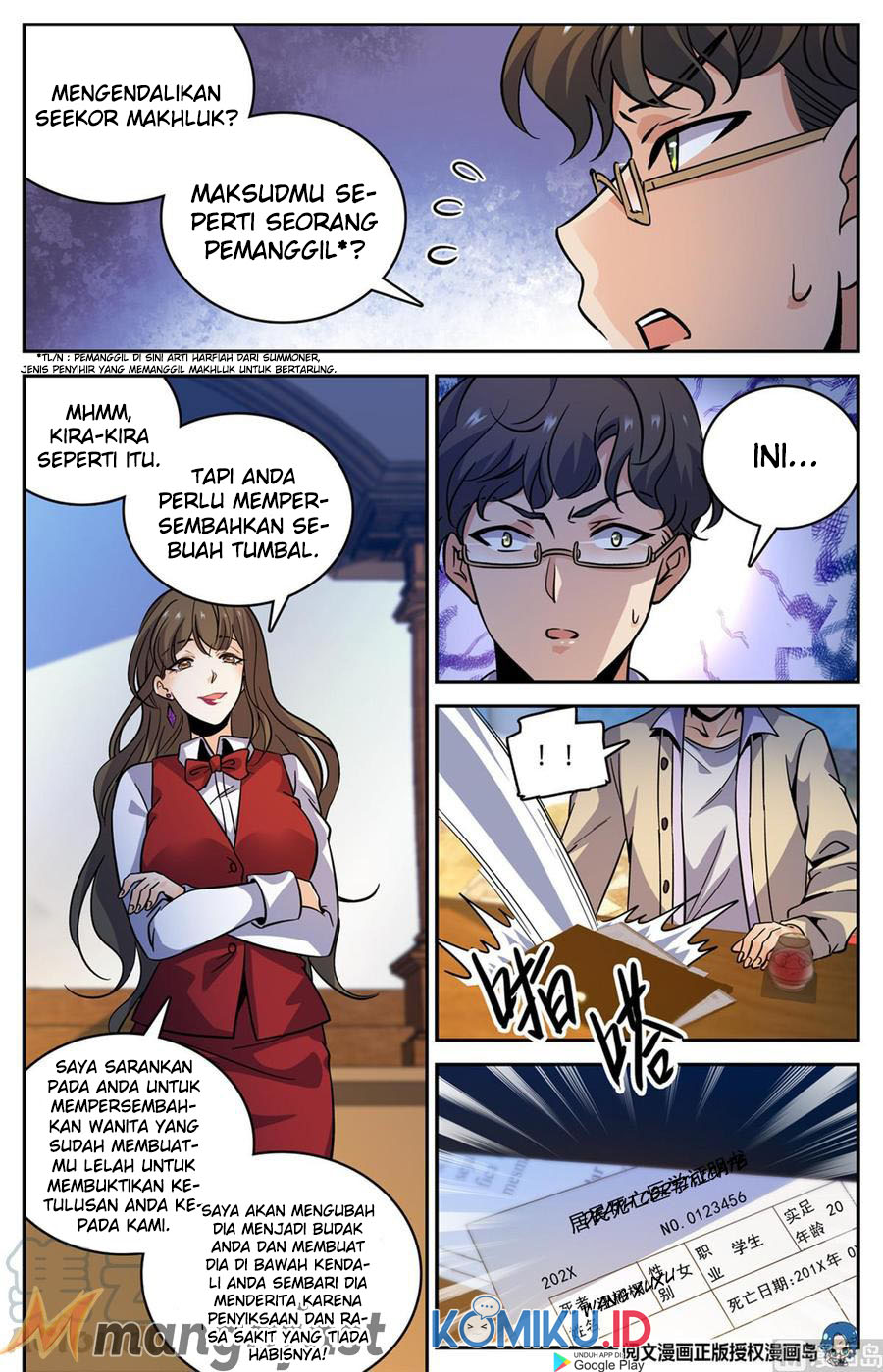 Versatile Mage chapter 552