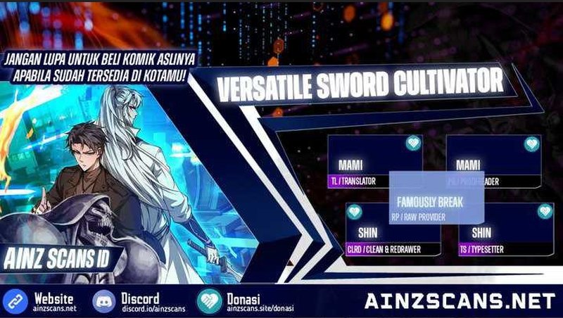 Versatile Sword Cultivator (Unbeatable Sword Master Cultivator) Chapter 32 Bahasa Indonesia