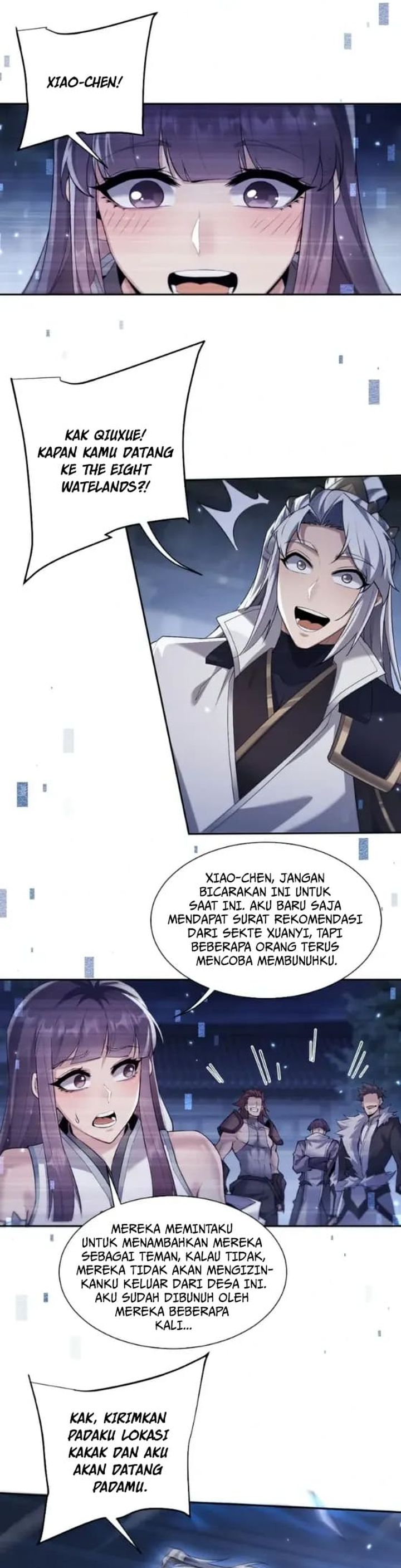 Versatile Sword Cultivator (Unbeatable Sword Master Cultivator) Chapter 73 Bahasa Indonesia