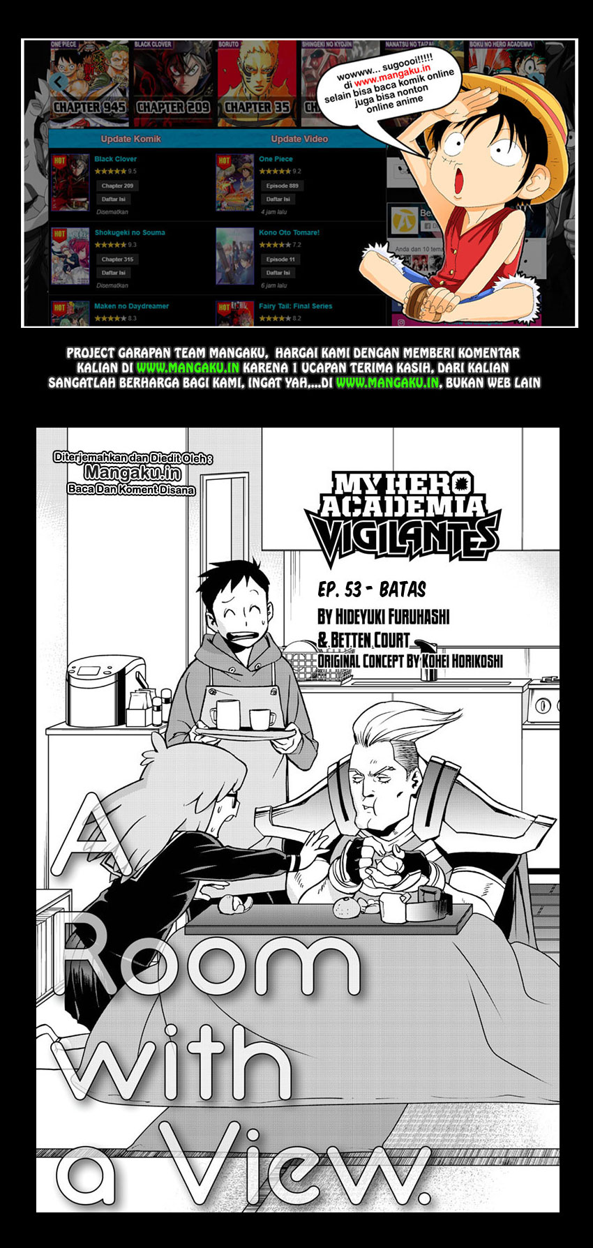 Vigilante: Boku no Hero Academia Illegals Chapter 53 Bahasa Indonesia