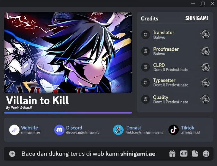 Dilarang COPAS - situs resmi www.mangacanblog.com - Komik villain to kill 166 - chapter 166 167 Indonesia villain to kill 166 - chapter 166 Terbaru 0|Baca Manga Komik Indonesia|Mangacan