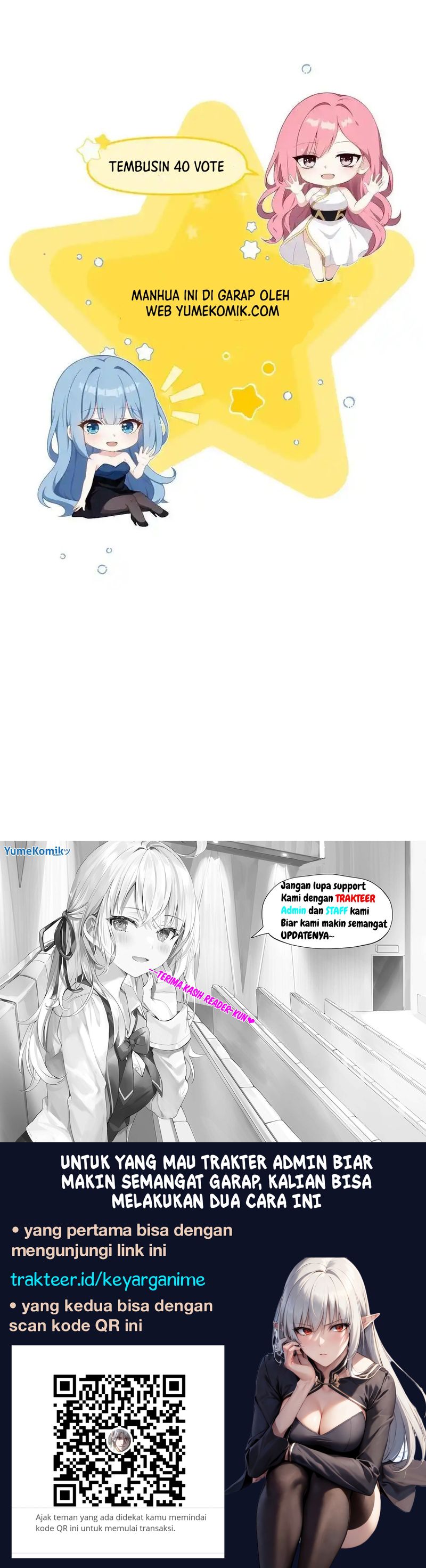 Villain: After Being Eavesdropped, The Heroine Wants To Be My Harem!? Chapter 08 Bahasa Indonesia