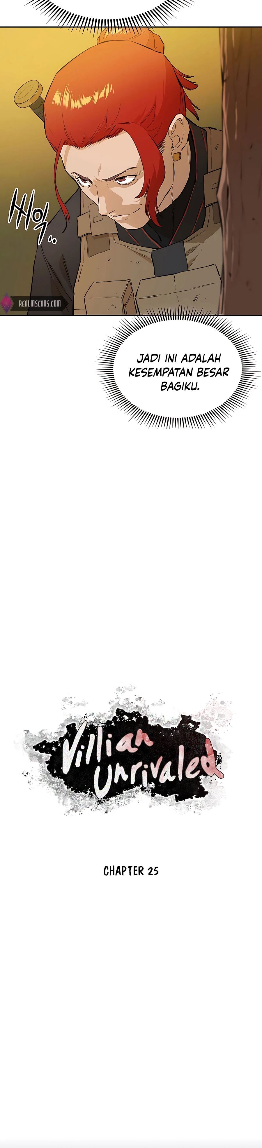 Villain Unrivaled Chapter 25 Bahasa Indonesia