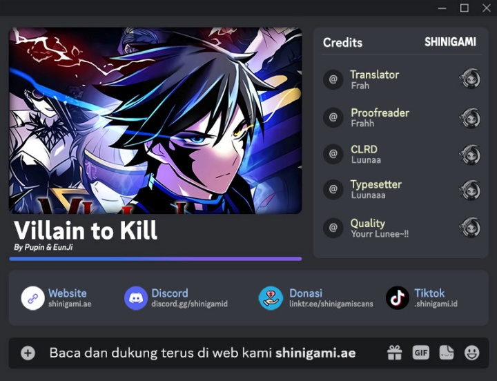 Dilarang COPAS - situs resmi www.mangacanblog.com - Komik villain to kill 174 - chapter 174 175 Indonesia villain to kill 174 - chapter 174 Terbaru 0|Baca Manga Komik Indonesia|Mangacan