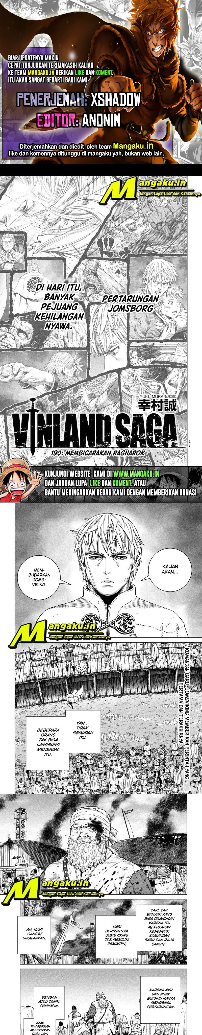 Dilarang COPAS - situs resmi www.mangacanblog.com - Komik vinland saga 190 - chapter 190 191 Indonesia vinland saga 190 - chapter 190 Terbaru 0|Baca Manga Komik Indonesia|Mangacan