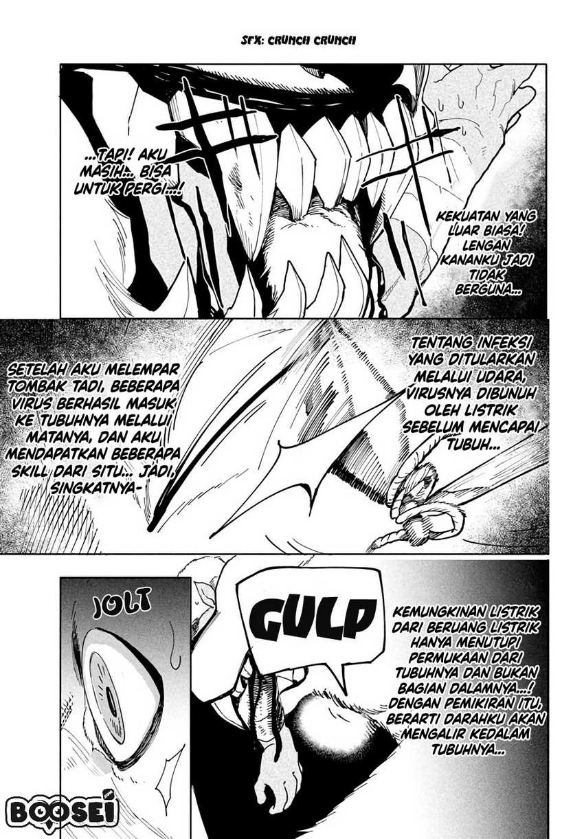 Virus Tensei kara Isekai Kansen Monogatari Chapter 05.2 Bahasa Indonesia