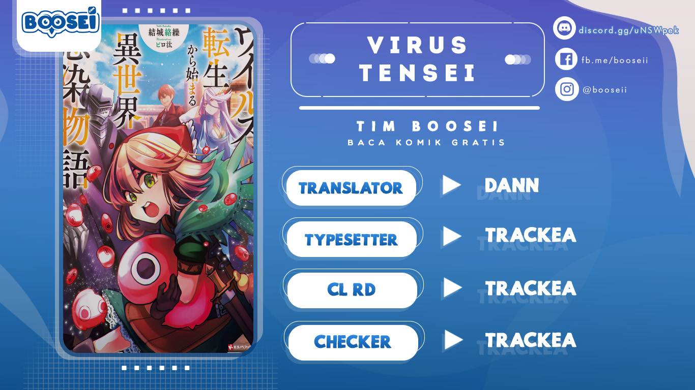 Virus Tensei kara Isekai Kansen Monogatari Chapter 07.1 Bahasa Indonesia