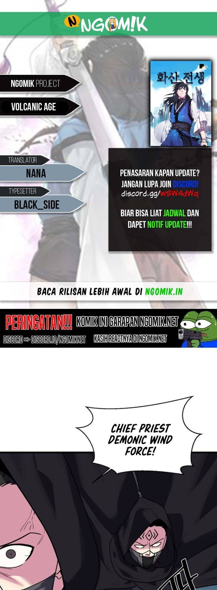 Volcanic Age Chapter 187 Bahasa Indonesia