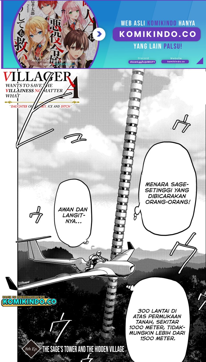 Villager A Wants to Save the Villainess no Matter What! Chapter 08 Bahasa Indonesia