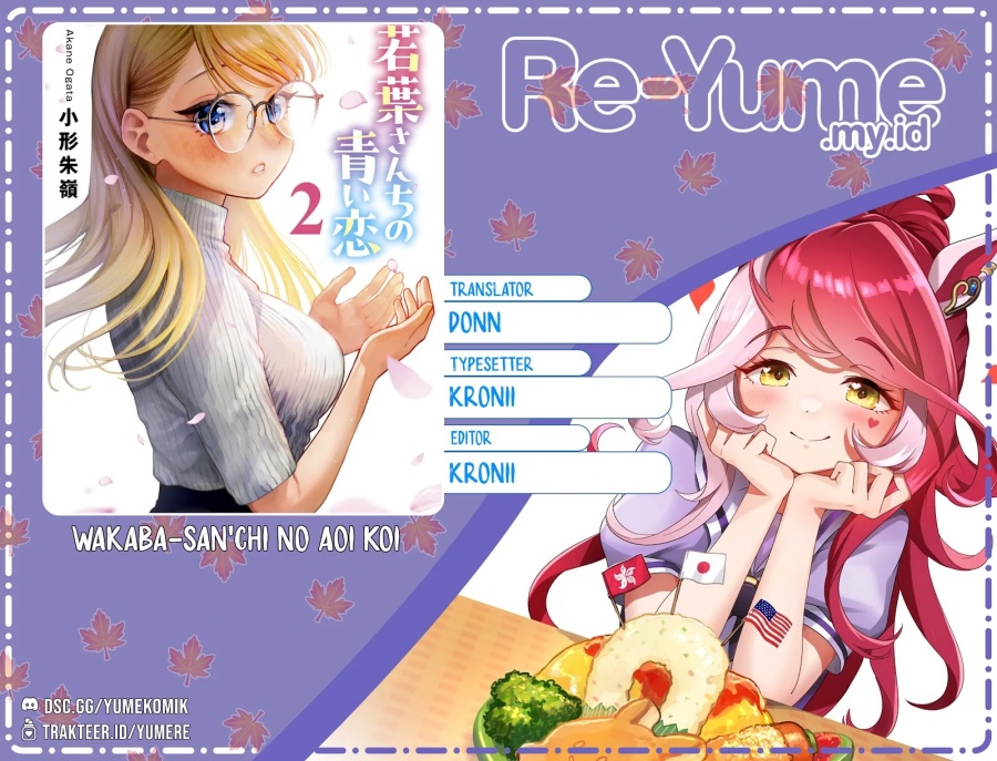 Wakaba-sanchi no Aoi Koi Chapter 11 Bahasa Indonesia