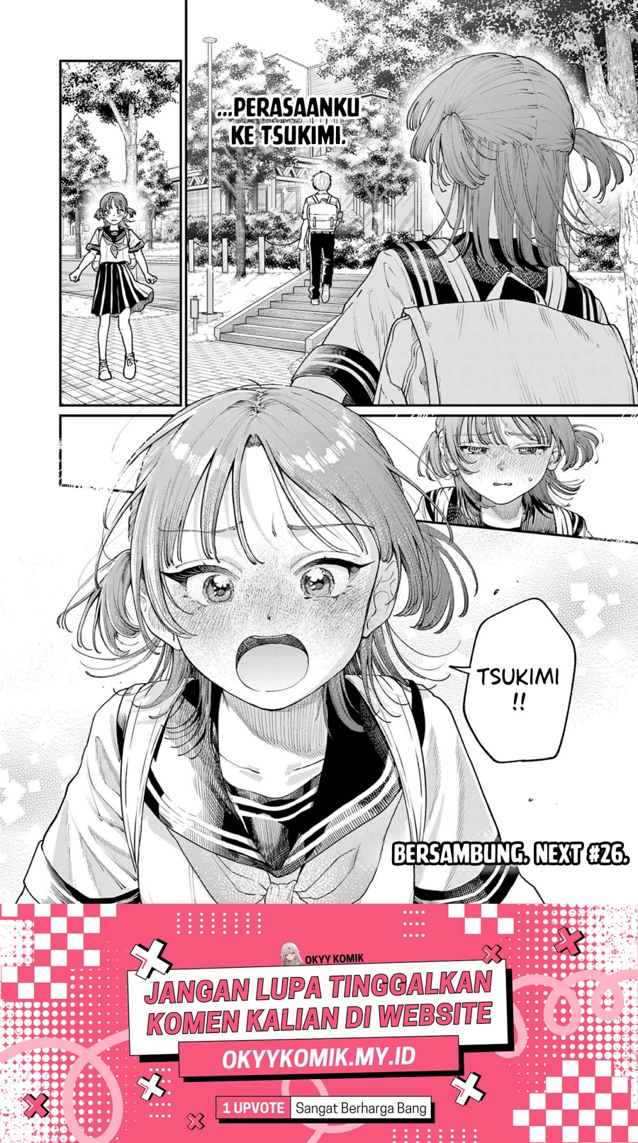 Wakaba-sanchi no Aoi Koi Chapter 25 Bahasa Indonesia