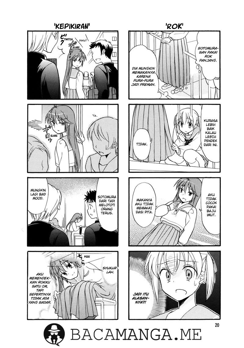 Waratte! Sotomura-san Chapter 03 Bahasa Indonesia