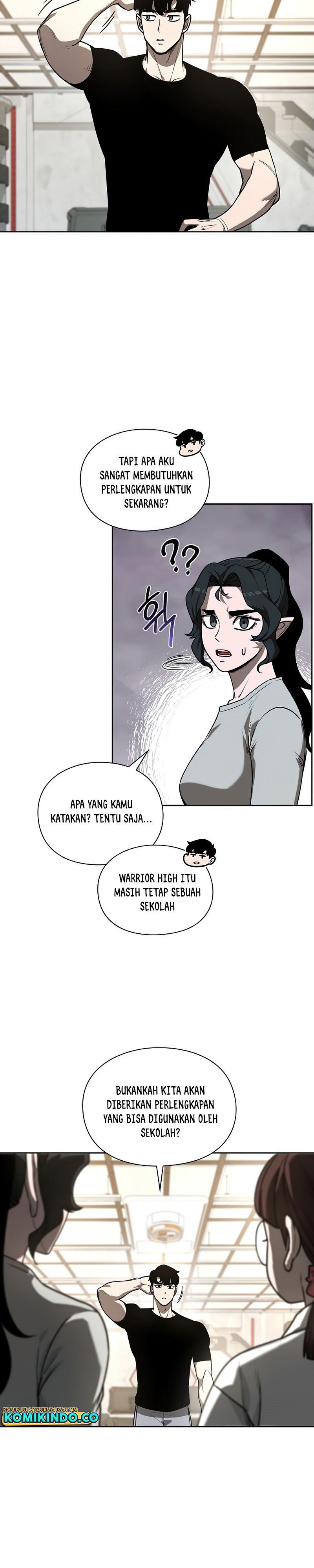 Warrior High School – Dungeon Raid Department Chapter 18 Bahasa Indonesia